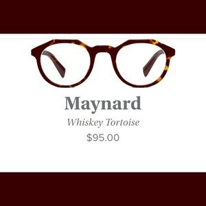 Warby Parker “Maynard” eyeglasses